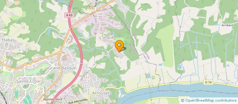 localisation de l'entreprise 908 266 067   BAYONNE