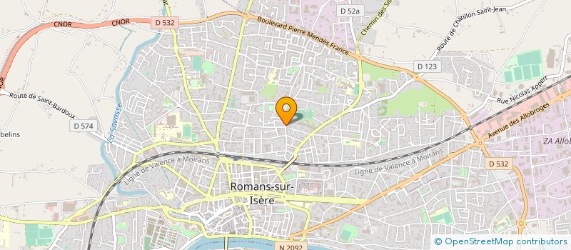 localisation de l'entreprise 908 290 547   ROMANS-SUR-ISERE