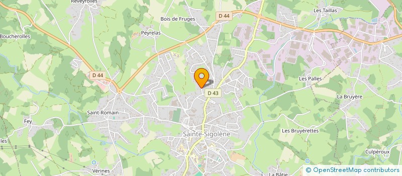 localisation de l'entreprise 908 295 371   SAINTE-SIGOLENE