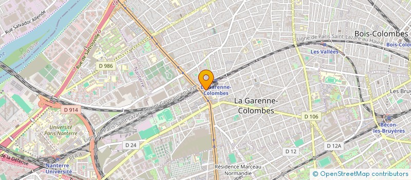 localisation de l'entreprise 908 302 292 à LA GARENNE-COLOMBES
