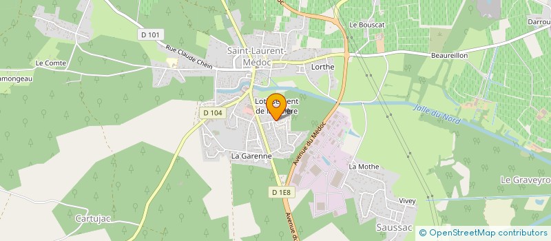 localisation de l'entreprise 908 310 956   SAINT-LAURENT-MEDOC