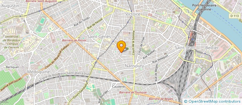 localisation de l'entreprise 908 315 260   BORDEAUX