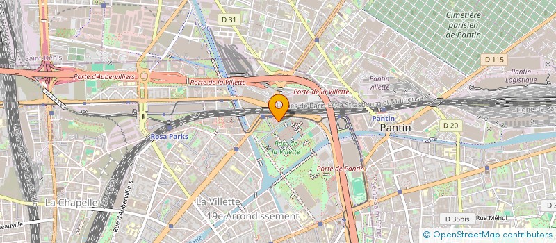 localisation de l'entreprise 908 316 458   PARIS