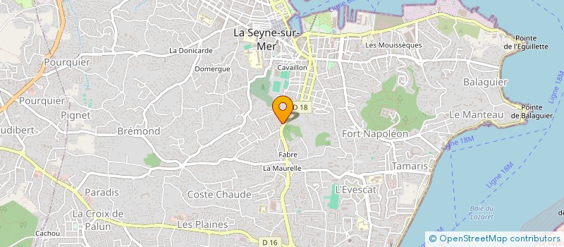 localisation de l'entreprise 908 319 809   LA SEYNE-SUR-MER