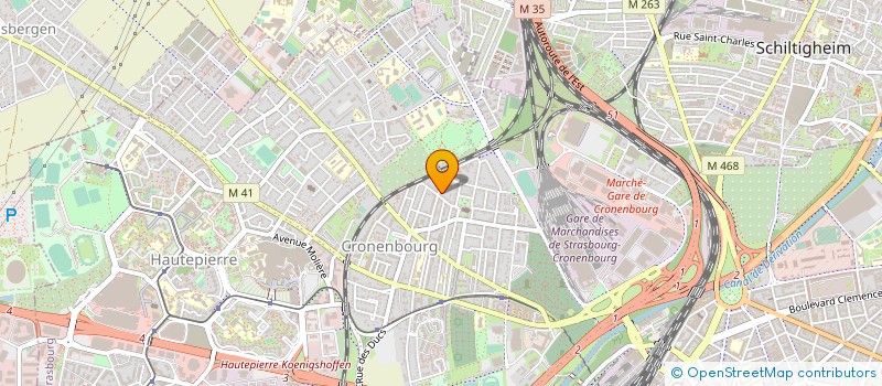 localisation de l'entreprise 908 323 272   STRASBOURG