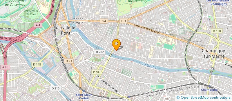 localisation de l'entreprise 908 353 840  à CHAMPIGNY-SUR-MARNE