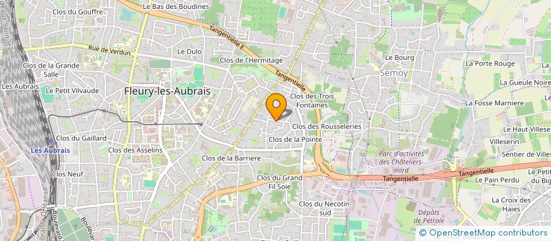 localisation de l'entreprise 908 380 975 à ORLEANS