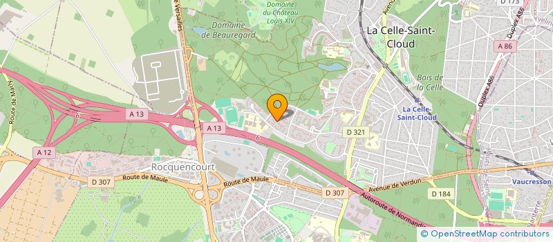 localisation de l'entreprise 908 389 208   LA CELLE-SAINT-CLOUD