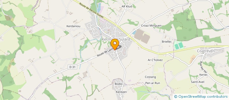localisation de l'entreprise 908 389 679  à KERMARIA-SULARD
