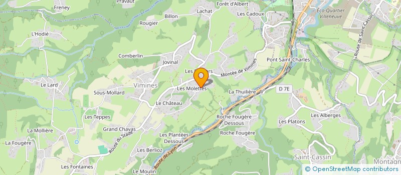 localisation de l'entreprise 908 397 425   COGNIN