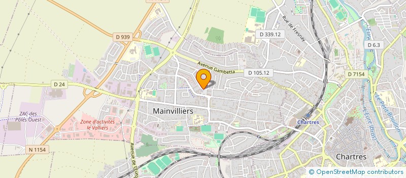 localisation de l'entreprise 908 403 736 à MAINVILLIERS