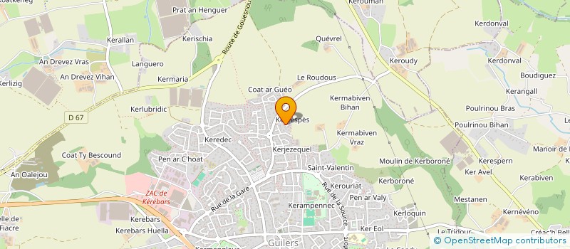 localisation de l'entreprise 908 408 370   GUILERS