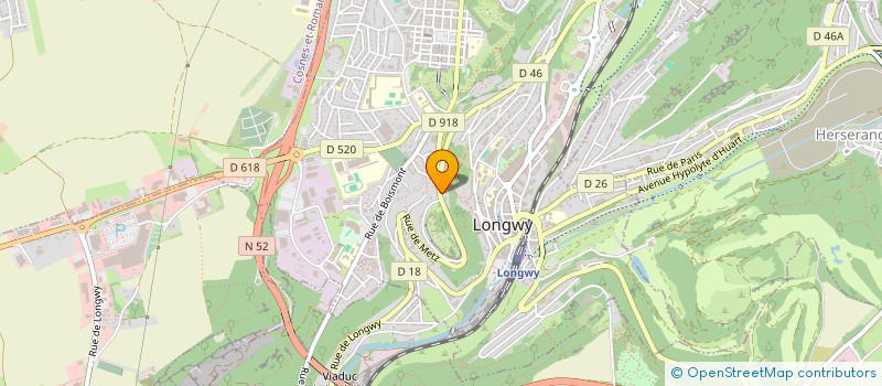 localisation de l'entreprise 908 415 557  à LONGWY
