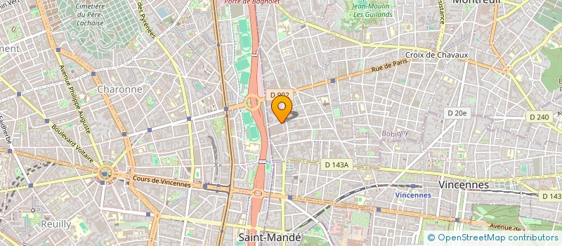localisation de l'entreprise 908 417 678   PARIS