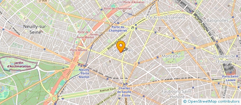 localisation de l'entreprise 908 418 460   PARIS