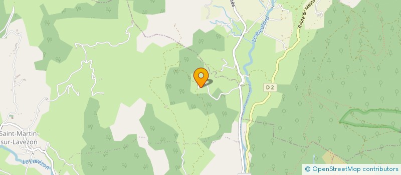 localisation de l'entreprise 908 421 530   SAINT-MARTIN-SUR-LAVEZON