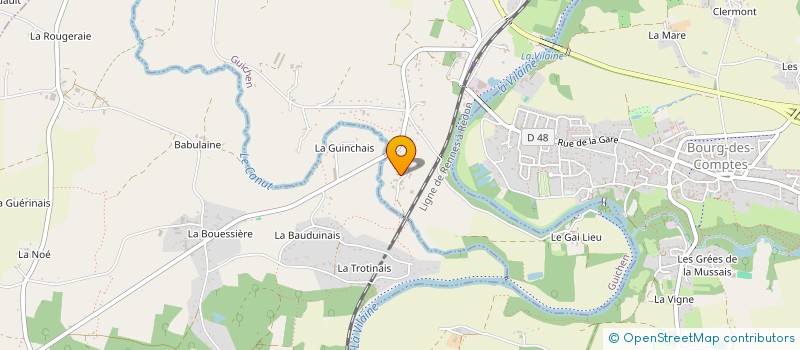 localisation de l'entreprise 908 426 646   GUICHEN