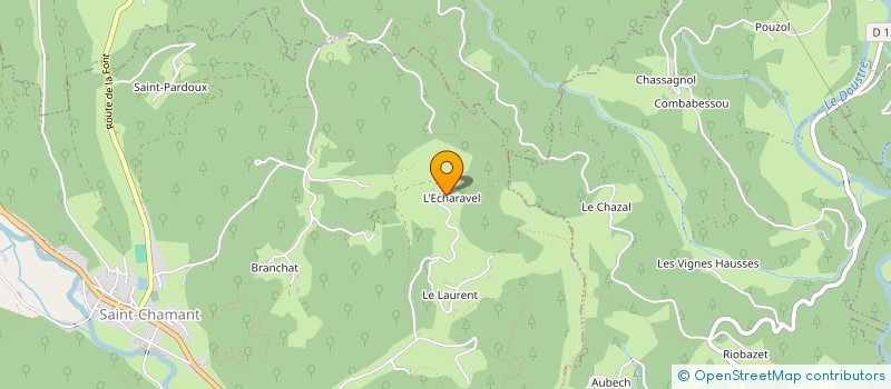 localisation de l'entreprise 908 434 970   SAINT-CHAMANT