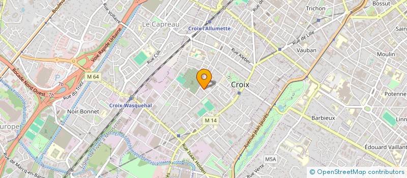 localisation de l'entreprise 908 445 919   CROIX