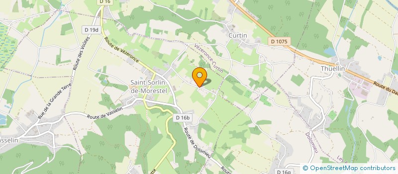 localisation de l'entreprise 908 452 824   VEZERONCE-CURTIN