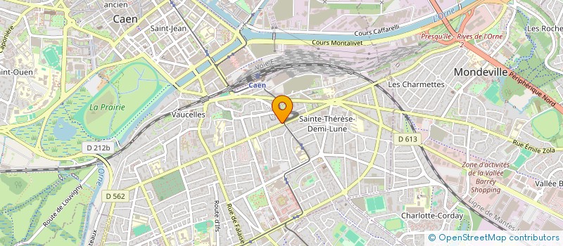 localisation de l'entreprise 908 466 444  à CAEN