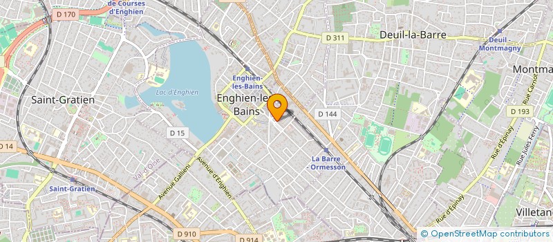 localisation de l'entreprise 908 480 643   ENGHIEN-LES-BAINS