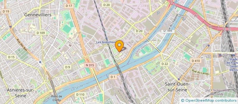 localisation de l'entreprise 908 490 063 à ASNIERES-SUR-SEINE