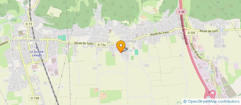 localisation de l'entreprise 908 490 279   COLOMBE