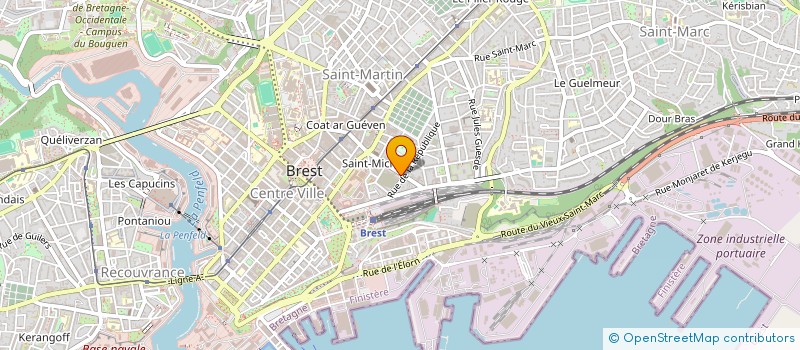 localisation de l'entreprise 908 490 733  à BREST