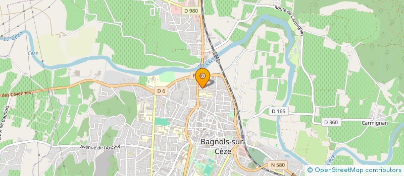 localisation de l'entreprise 908 497 985 à BAGNOLS-SUR-CEZE