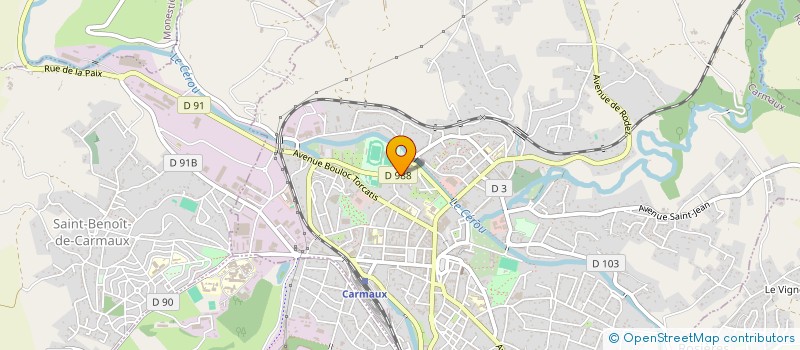 localisation de l'entreprise 908 500 028   CARMAUX