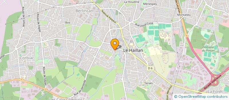 localisation de l'entreprise 908 503 758   LE HAILLAN