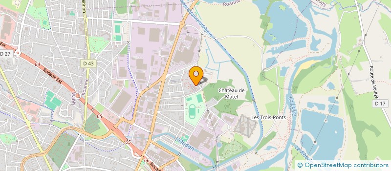 localisation de l'entreprise 908 512 635   ROANNE