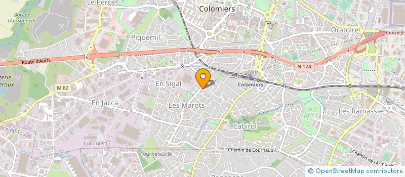 localisation de l'entreprise 908 517 543 à COLOMIERS