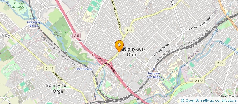 localisation de l'entreprise 908 528 920 à SAVIGNY-SUR-ORGE