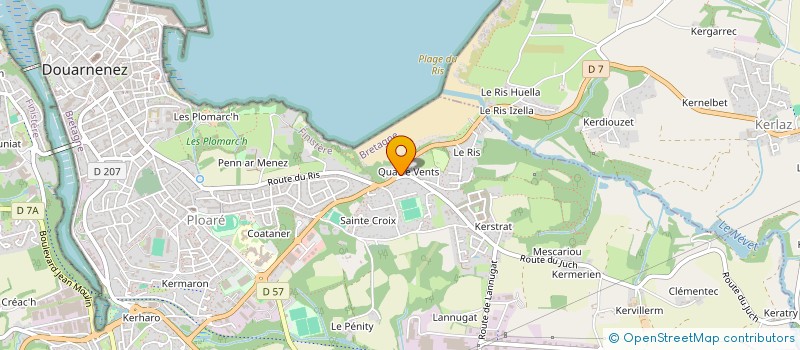 localisation de l'entreprise 908 532 229   POULLAN SUR MER