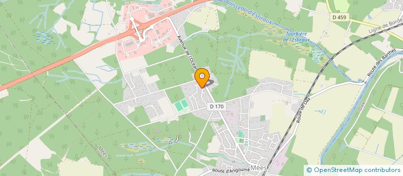 localisation de l'entreprise 908 548 779 à MEES