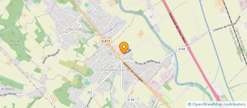 localisation de l'entreprise 908 551 500   POMPERTUZAT