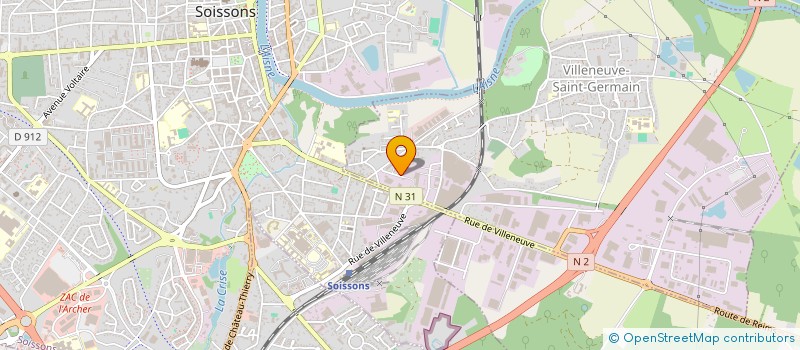 localisation de l'entreprise 908 574 791   VILLENEUVE-SAINT-GERMAIN