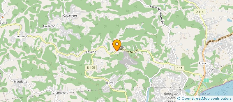 localisation de l'entreprise 908 593 684   SAINTE-ANNE