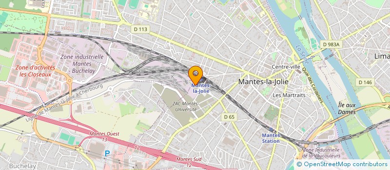 localisation de l'entreprise 908 598 931   MANTES-LA-JOLIE