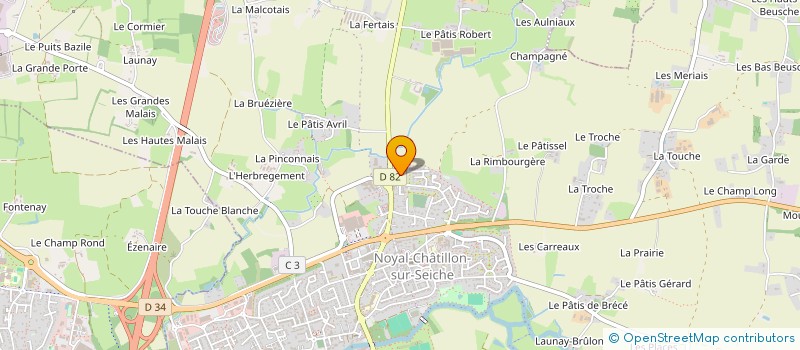 localisation de l'entreprise 908 599 343   CREVIN