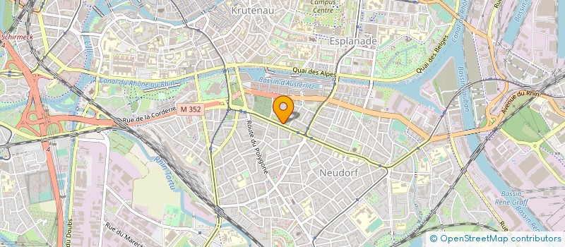 localisation de l'entreprise 908 614 456   STRASBOURG