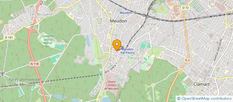 localisation de l'entreprise 908 615 719   MEUDON