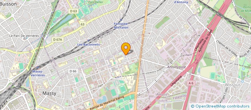 localisation de l'entreprise 908 626 922 à MASSY