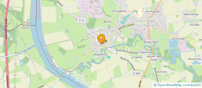localisation de l'entreprise 908 635 204 à THOISSEY