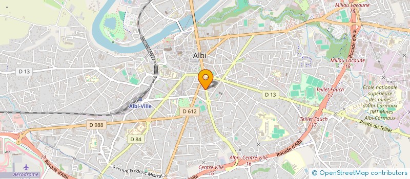 localisation de l'entreprise 908 641 616  à ALBI