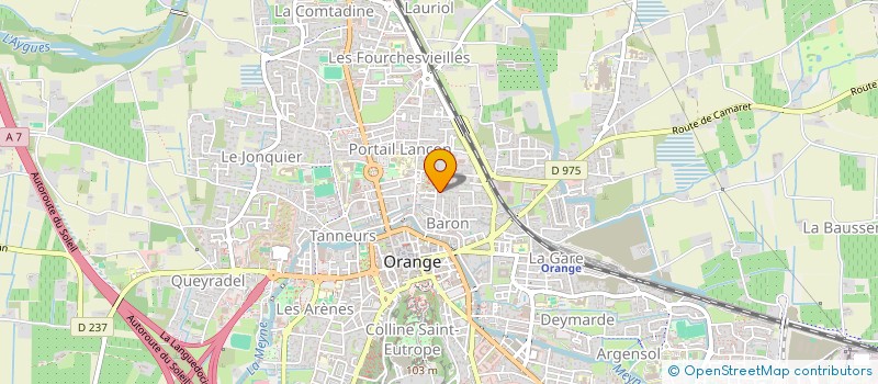 localisation de l'entreprise 908 642 945  à ORANGE