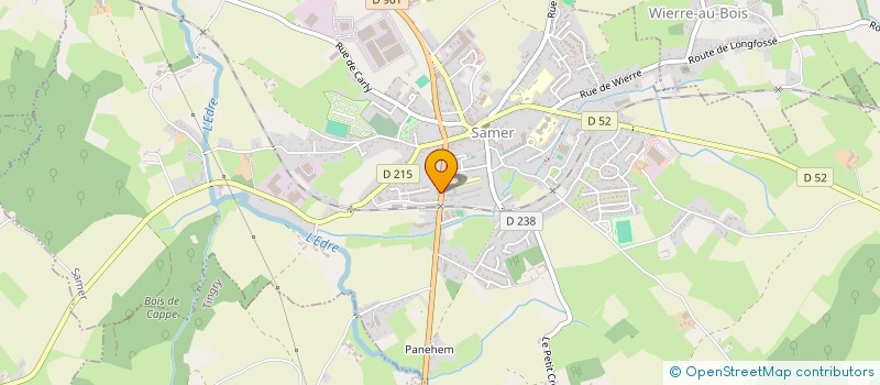 localisation de l'entreprise 908 657 992   SAINT-ETIENNE-AU-MONT