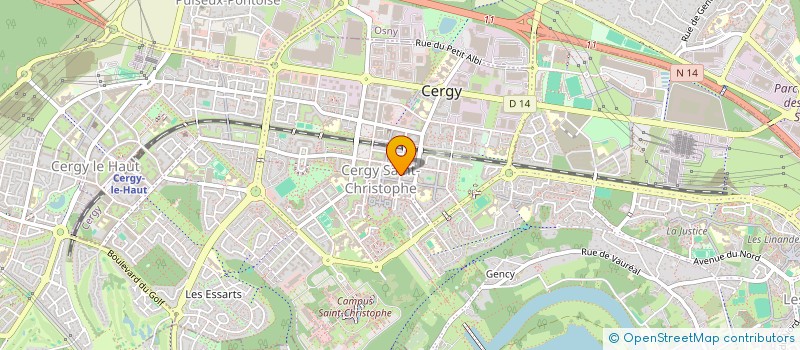 localisation de l'entreprise 908 661 564   CERGY